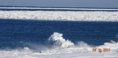 Gambell wind and waves