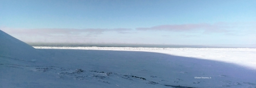 Wales ice conditions near shore