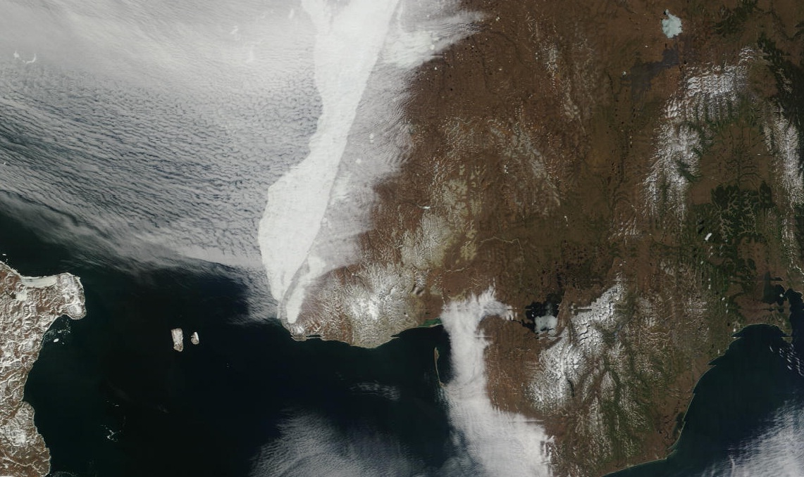 Bering Strait Closeup